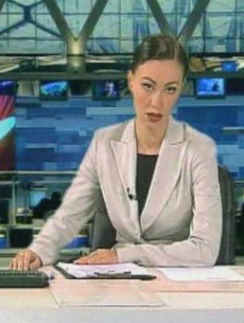 Нонна Гришаева в образе телеведущей Екатерины Андреевой