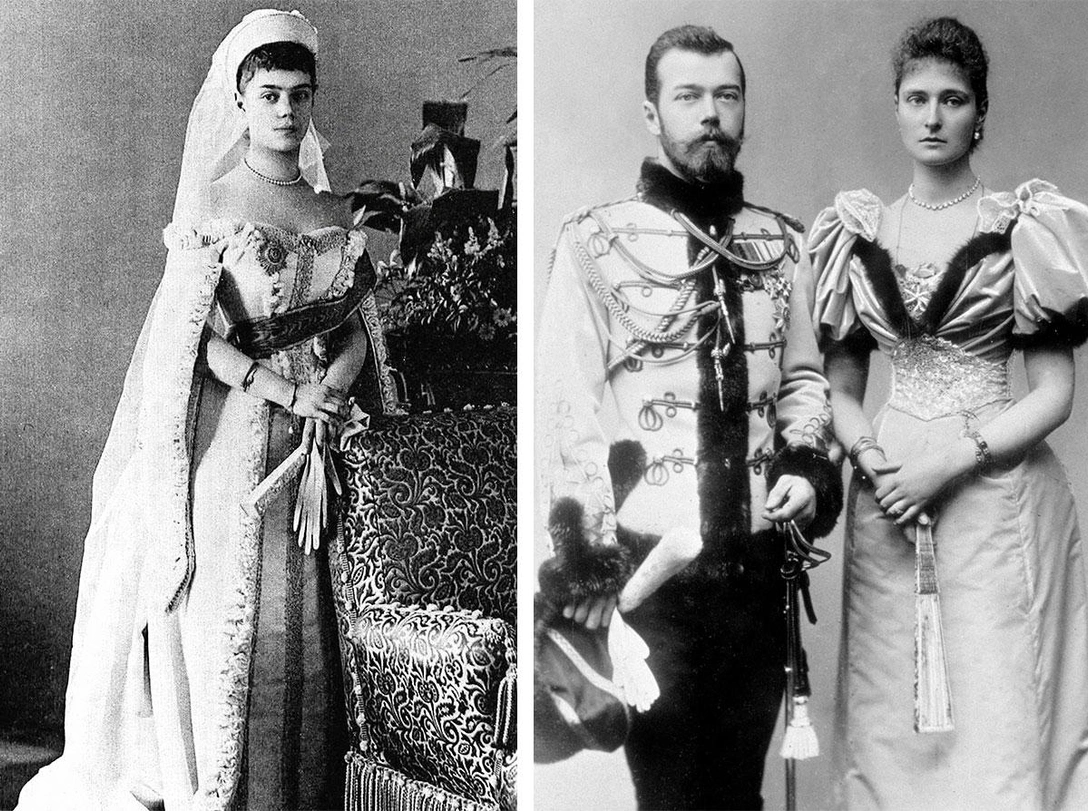 Ксения Александровна, Александра Федоровна с Николаем II | marieclaire.ru