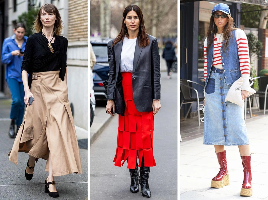 Подходят всем: 5 модных юбок для женщин старше 40 лет — вы будете в центре внимания | marieclaire.ru