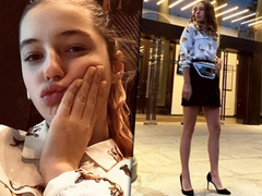 13-летняя дочь Анастасии Волочковой удивила фолловеров не по возрасту высокими каблуками
