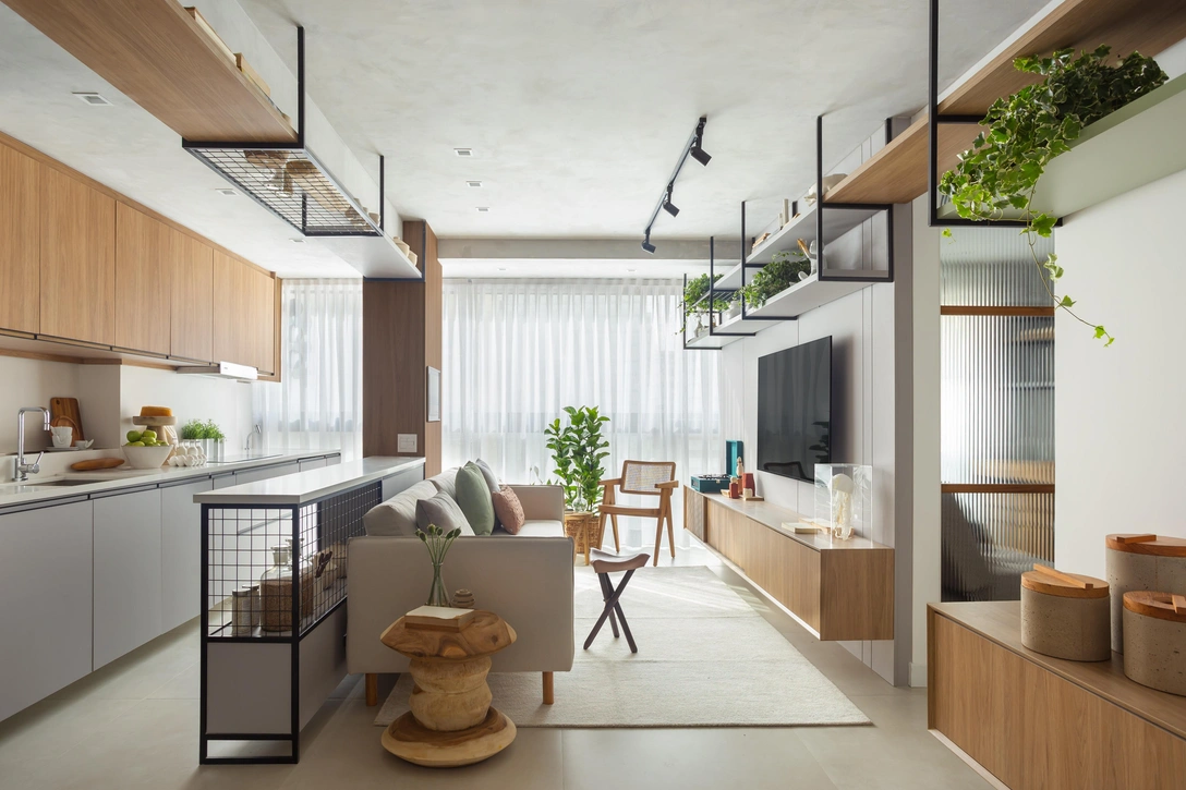 Квартира в Рио-де-Жанейро, где много воздуха | Источник: Луиза Шрайер