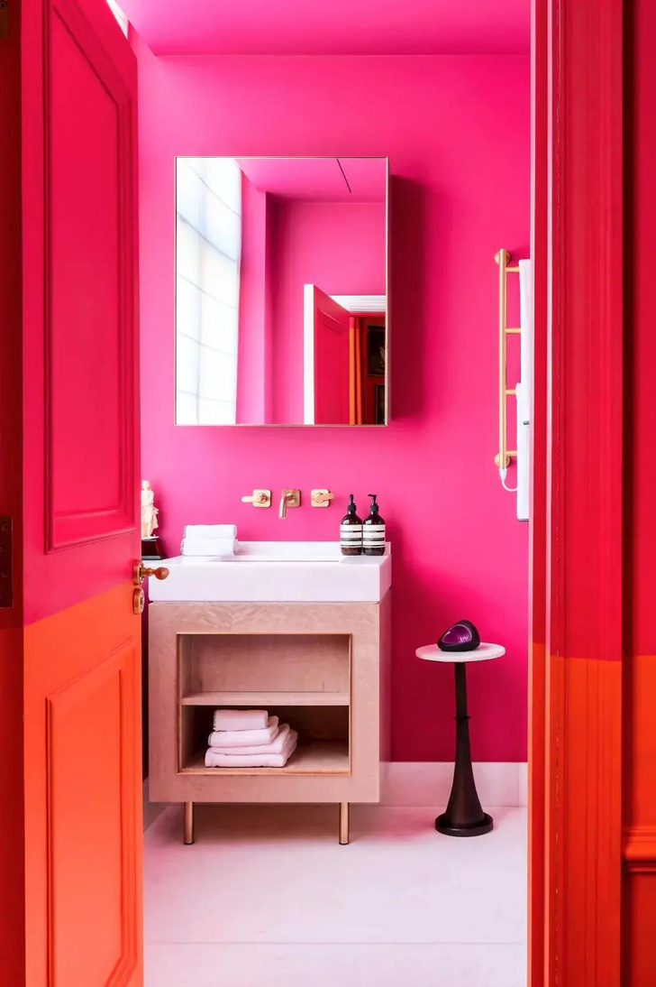 Тренды 2023: розовый цвет в ванной комнате — как использовать и с чем сочетать