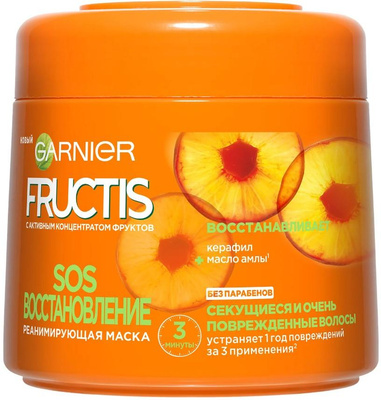 Маска для волос Fructis SOS-восстановление, Garnier
