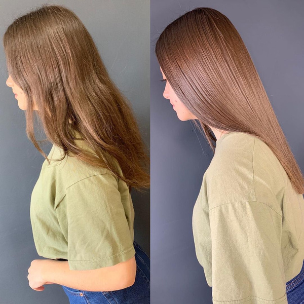 Как ламинирование волос меняет их вид: 20 реальных фото до и после