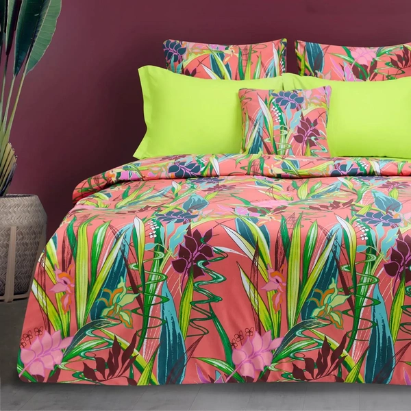 Постельное бельё Rampicanti tropicali, Cosy Home