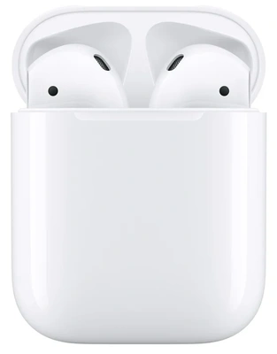 Беспроводные наушники Apple AirPods 2 с зарядным футляром MV7N2