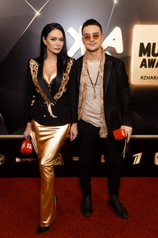 <p>Яна Кошкина на премии «Жара Music Awards-2019»</p>