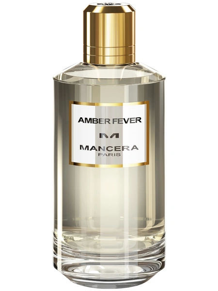 Восточный гурманский аромат Amber Fever, Mancera с нотами карамели, виски, бобов тонка, лесного ореха, розы, жасмина, фиалки, амбры, мускуса, тикового дерева, дубового мха