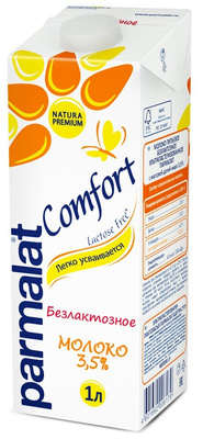 Молоко Parmalat Comfort ультрапастеризованное безлактозное 3.5%
