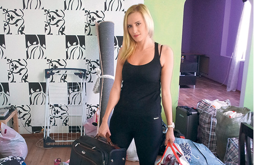 Ольга Гажиенко («Дом-2»): переезд заменил мне спортзал. Всю неделю я таскала сумки с вещами