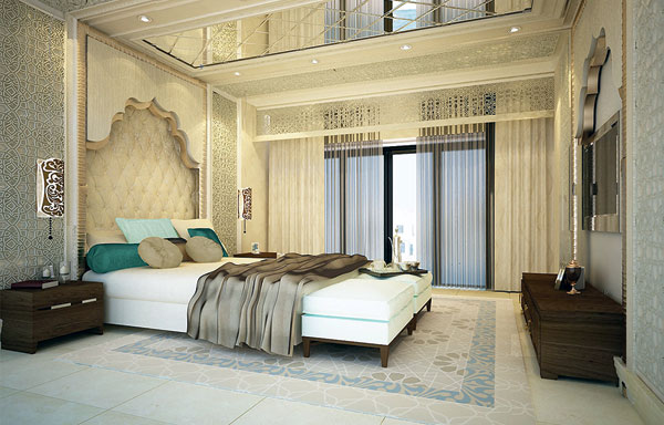 С 3-комнатными апартаментами в Дубае у супругов похожая ситуация. Купили в 2007 году, но из- за затянувшейся стройки въехали в квартиру лишь в апреле 2013-го. Проект спальни
