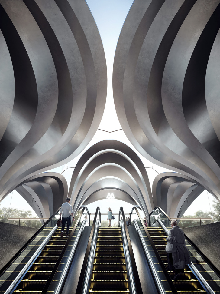 В Днепре построят три станции метро по проекту Zaha Hadid Architects