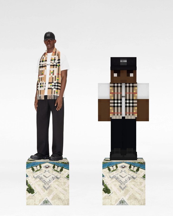 Burberry и Minecraft выпустили общую коллекцию одежды — в реальности и онлайн