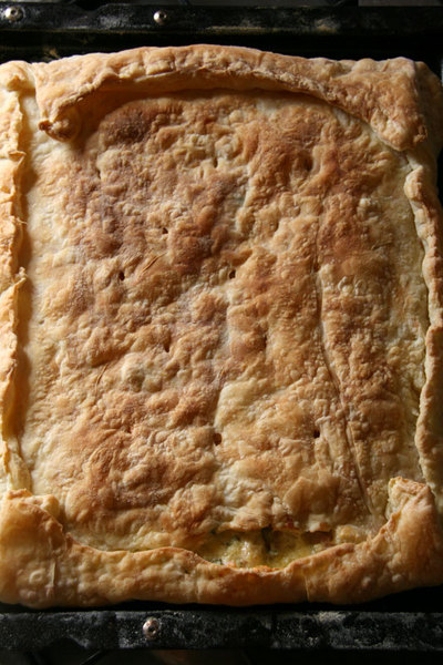 Французский пирог с сыром: фоторецепт
