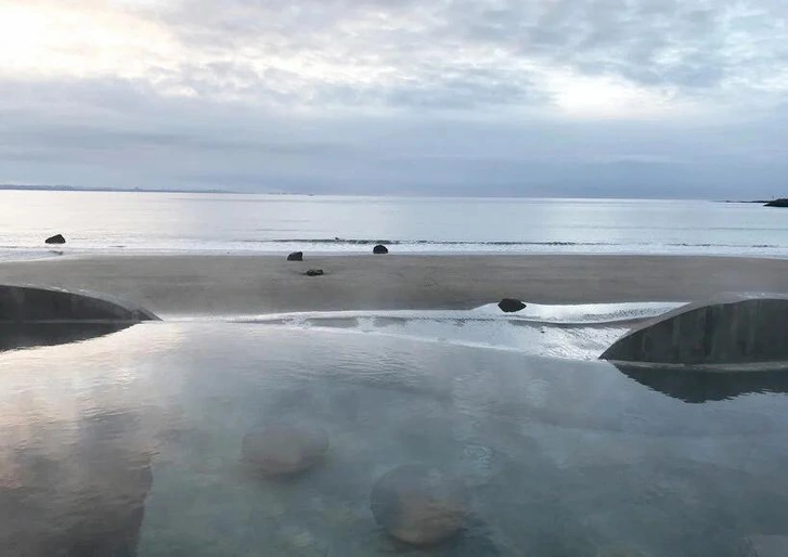 Купальня Guðlaug baths в Исландии