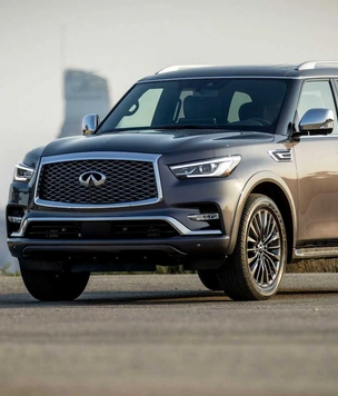 Большому Infiniti QX80 справили рестайлинг. Опять