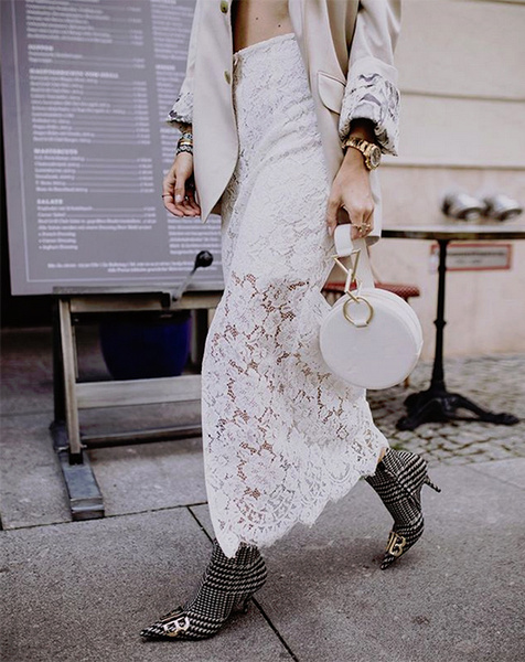 как правильно носить белую одежду