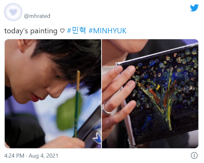 Фото №10 - 10 доказательств того, что Минхёк из MONSTA X — потрясающий художник