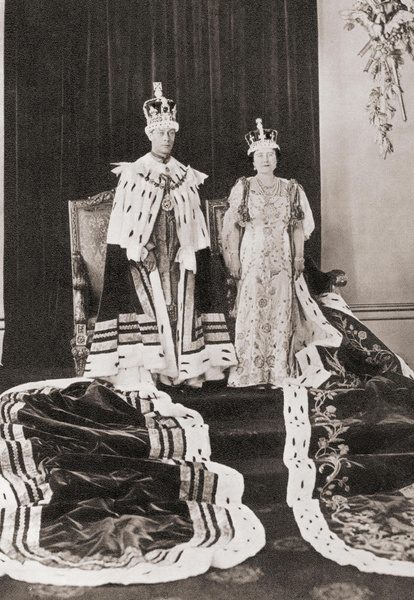 Георг VI и Елизавета Боуз-Лайон 