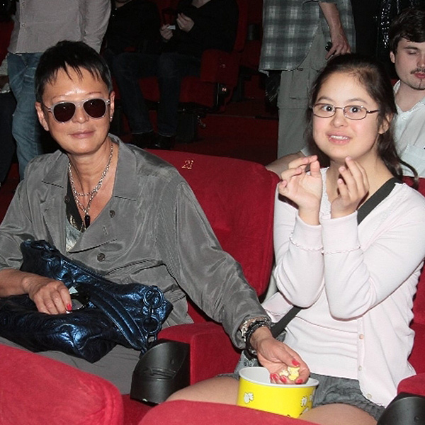 Ирина Хакамада с дочкой