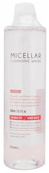 A'PIEU мицеллярная вода увлажняющая Micellar Cleansing Water Moisture