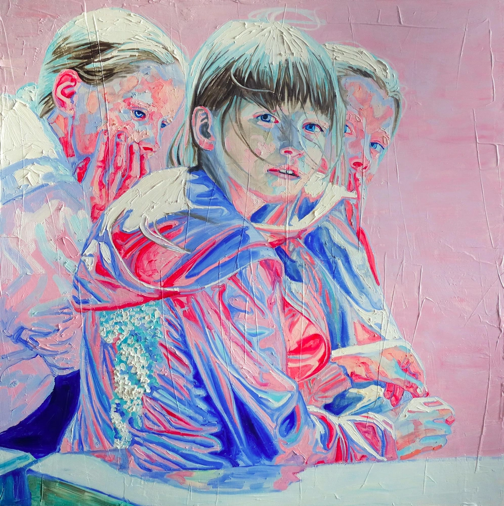 Катя Щеглова. «Сцена у фонтана», 2023. Холст, масло.
| Источник: архивы пресс-служб