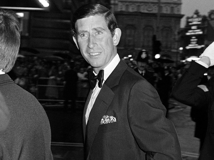 Принц Уэльский на премьере фильма «Маленькая мисс Маркер», июль 1980