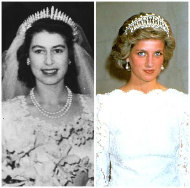 Чья фата и шлейф слухов были длиннее: сравниваем свадьбы принцессы Дианы и Елизаветы II