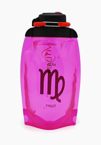 Бутылка Vitdam, «Дева», цвет: розовый