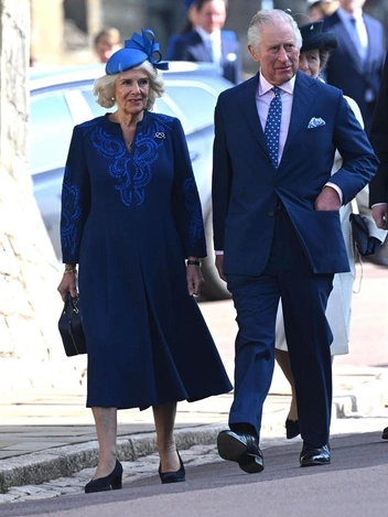 Пасхальная служба в Виндзоре, 9 апреля 2023