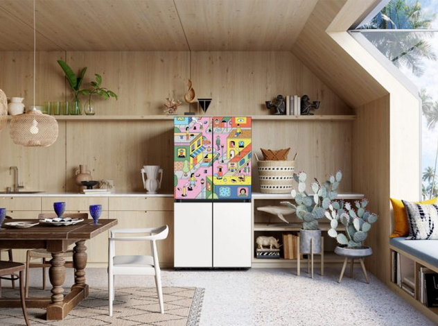 Как холодильник Bespoke стал объектом поп-арта