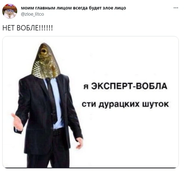 Лучшие мемы про лозунг «Нет вобле»