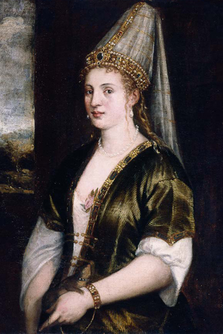 Портрет Хюррем-султан, 1550-е годы | Источник: wikipedia.org