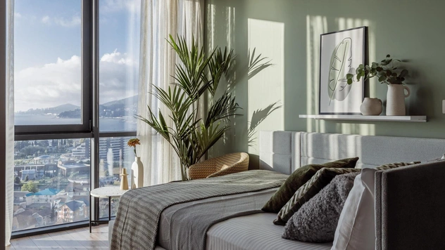 Квартира-студия 34 м² в Сочи