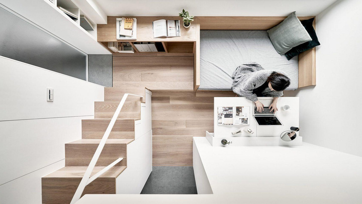 Меньше, да лучше: дизайнерские микроквартиры и дома от 17 м² до 25 м²