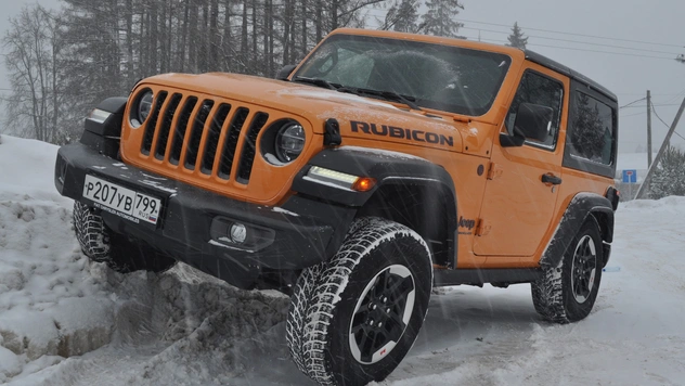 Почему Jeep Wrangler Rubicon — идеальная машина для зимней городской езды