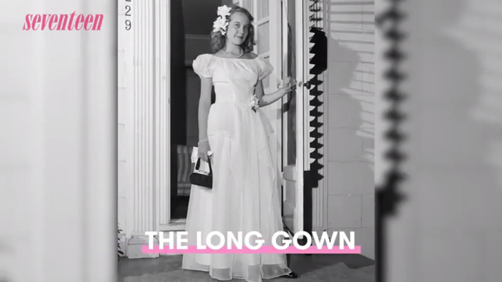 Как изменился дизайн выпускного платья за последние 80 лет