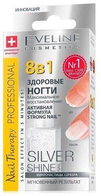 Средство для ухода 8 в 1 Total Action Silver Shine Eveline Cosmetics 