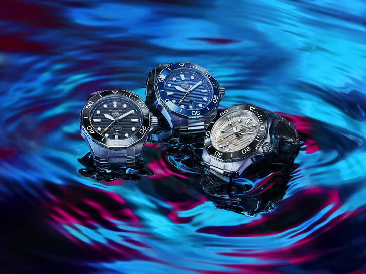 Морская стихия: TAG Heuer представил новые часы Aquaracer Professional 300