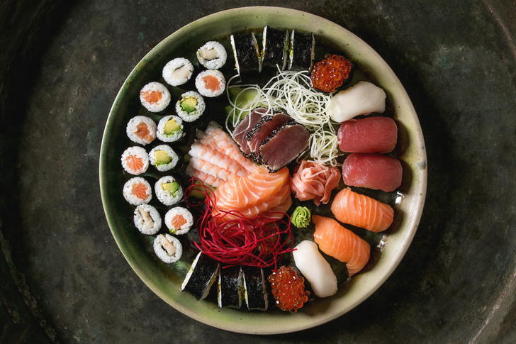 Можно ли есть суши и роллы на диете?