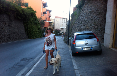 Жанна с Улиусом. Пешая прогулка по Порто Эрколе