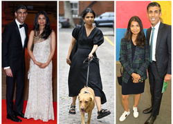 Индийская красота: 10 самых стильных образов жены Риши Сунака, которые вам захочется повторить