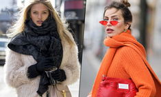 Утепляемся с помощью шарфа: 3 модных способа от стилиста