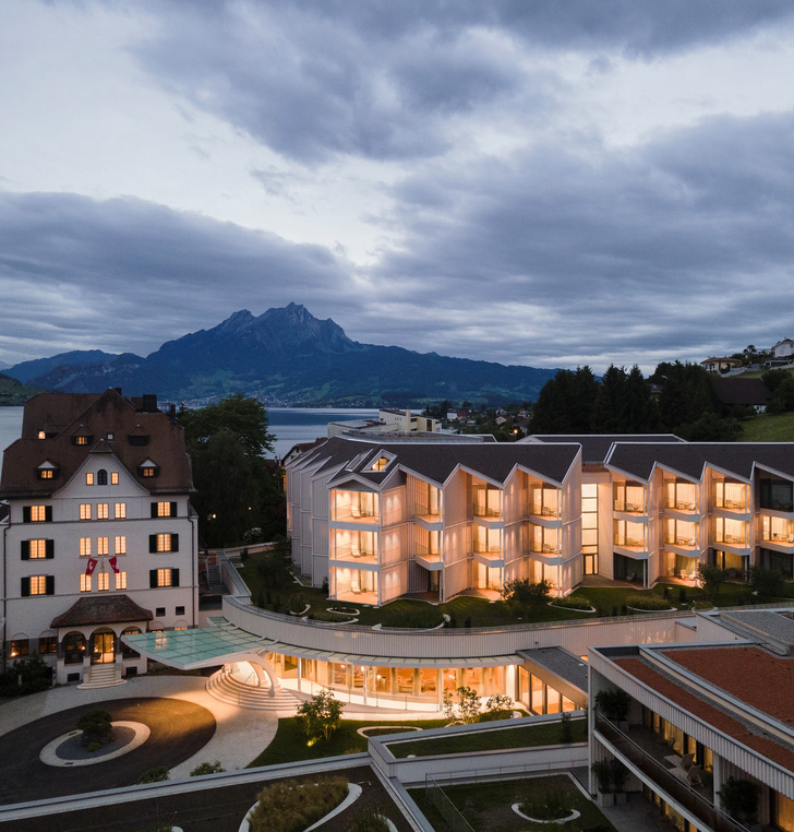 Озерная школа: отель Chenot Palace Weggis в Швейцарии