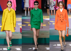 Яркие цвета и дерзкие мини: как прошел показ новой коллекции Dior в Париже