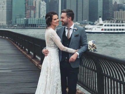 Ведущий НТВ Андрей Самарцев сыграл свадьбу в Нью-Йорке