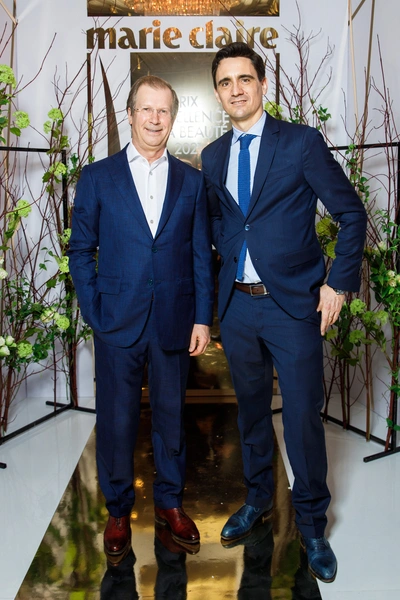 Виктор Шкулев (Hearst Shkulev Publishing) и Vincent Darbo (CHANEL)
