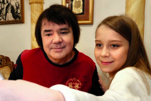 Евгений Осин с внебрачной дочерью Настей