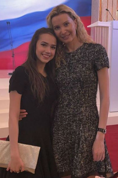 Алина Загитова и Этери Тутберидзе в Кремле