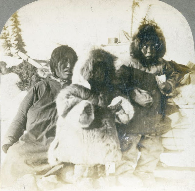 Индейцы Маламуты с Аляски